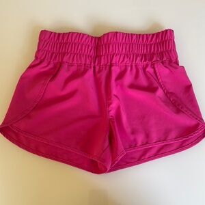 Vanilla Star Fuchsia Athletic Shorts